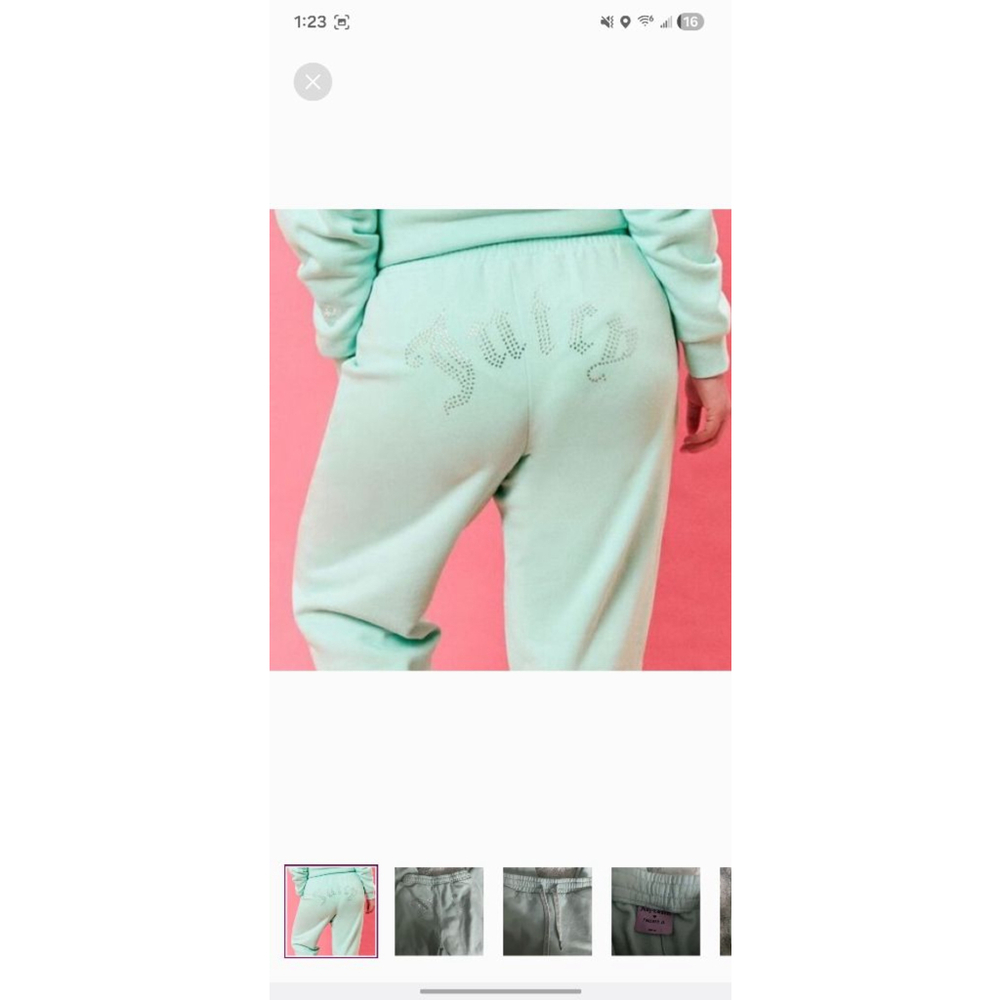 Juicy couture forever 21 ultrafleece sweatpants joggers size M